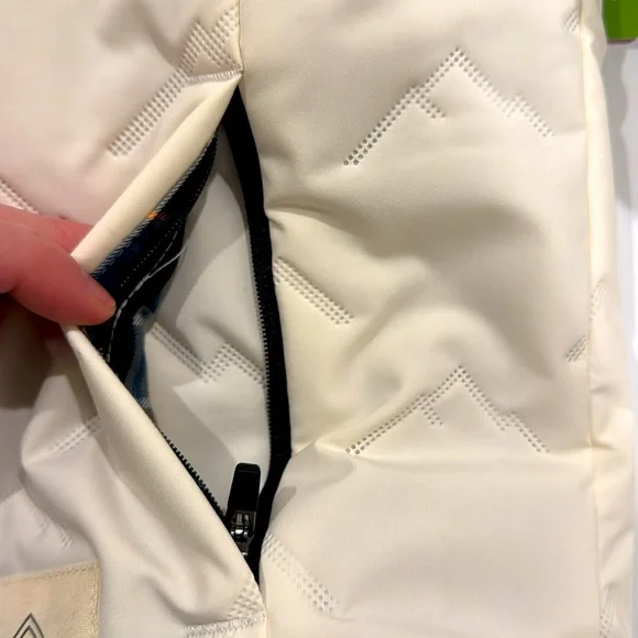 Rabbit Dawn to Dusk Womens Cloud Dancer Jacket Small NWT - Picture 5 of 8